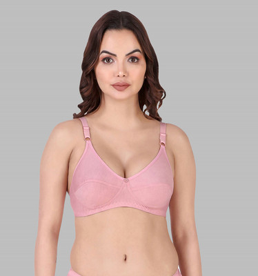 PIBU B_Rinki Bra Women Minimizer Non Padded Bra(Pink)