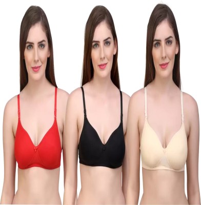 KGN RETINA Padded Bra For Women Women Push-up Lightly Padded Bra(Multicolor)