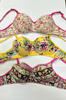 Extoes Women Push-up Lightly Padded Bra(Multicolor)