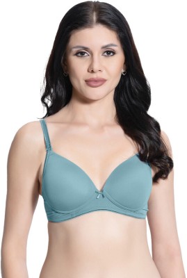 V Star PP02 Women Full Coverage Lightly Padded Bra(Blue)