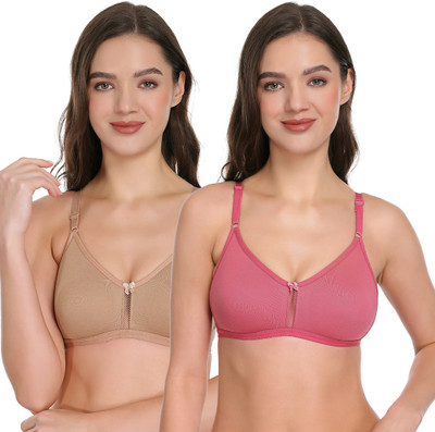 SKDREAMS Women T-Shirt Non Padded Bra(Multicolor)