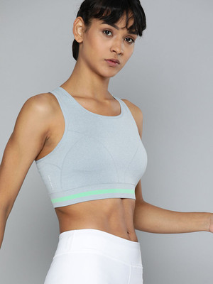 HRX by Hrithik Roshan Women Full Coverage Lightly Padded Bra(Grey)