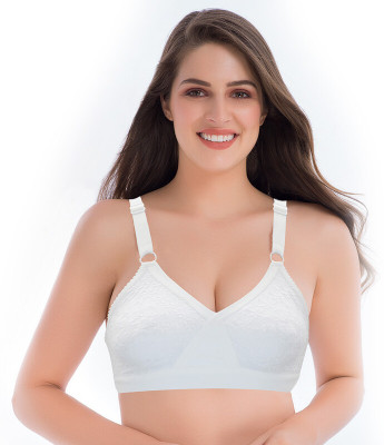 Groversons Paris Beauty Women Everyday Non Padded Bra(White)