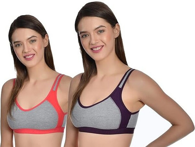 clickscart fashion Women Full Coverage Non Padded Bra(Multicolor)