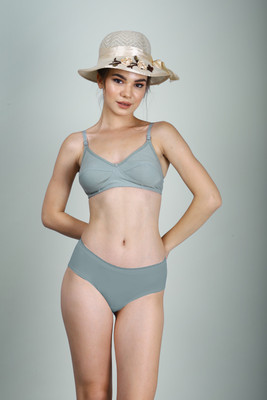 CARLTON LONDON Everday T-Shirt Bra Women Everyday Non Padded Bra(Grey)