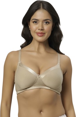 BlueNixie Women Everyday Heavily Padded Bra(Beige)