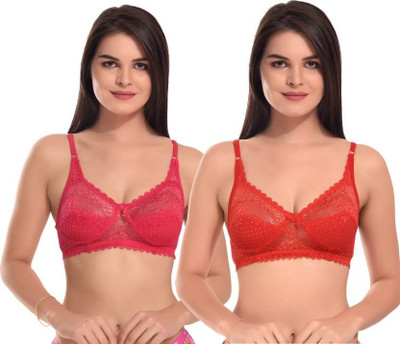Feni Enterprise Women Full Coverage Non Padded Bra(Multicolor)