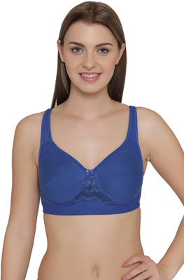 Clovia . Women Minimizer Non Padded Bra(Blue)