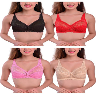 clickscart fashion Women Everyday Non Padded Bra(Multicolor)