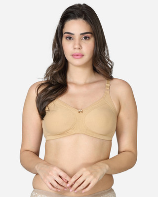 V Star ISABEL Women Full Coverage Non Padded Bra(Beige)