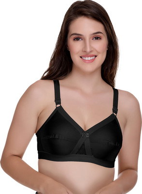 Salsa FIT-CROSS Women Full Coverage Non Padded Bra(Black)
