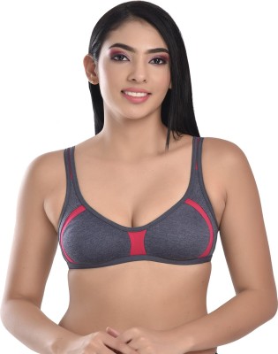 Viral Girl NA Women Sports Non Padded Bra(Blue)