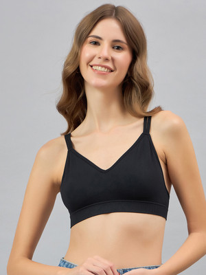 Dressberry Women Everyday Lightly Padded Bra(Black)