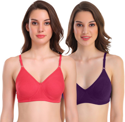 POOJA RAGENEE BAYLEE LP Women Full Coverage Lightly Padded Bra(Multicolor)