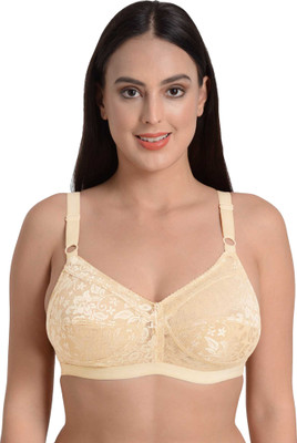 Nushu Women Minimizer Non Padded Bra(Beige)
