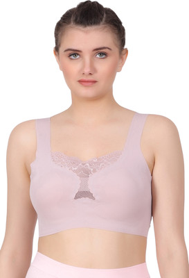 AMOUR SECRET Women T-Shirt Lightly Padded Bra(Pink)