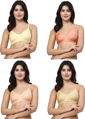 LILY egatniv Women Everyday Non Padded Bra(Multicolor)