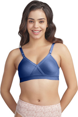 V Star VS06 Women Full Coverage Lightly Padded Bra(Blue)