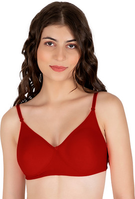 Nutex Sangini Double Layered Bra Women Everyday Non Padded Bra(Maroon)