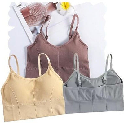 trulymart Women Sports Lightly Padded Bra Women Everyday Lightly Padded Bra(Multicolor)