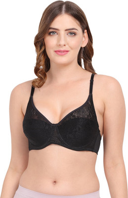 AMOUR SECRET Women Push-up Non Padded Bra(Black)