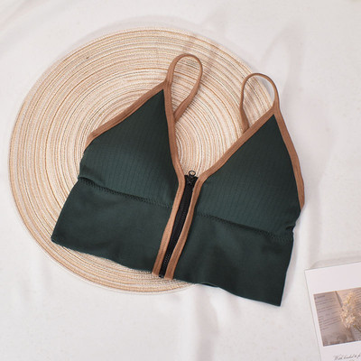 Us Fashion Women Everyday Lightly Padded Bra(Green)