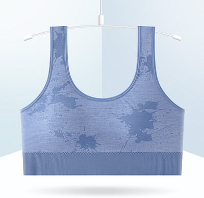 Us Fashion Women Everyday Lightly Padded Bra(Blue)