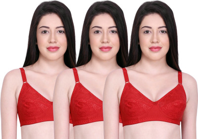 INKURV DORA Women Full Coverage Non Padded Bra(Multicolor)