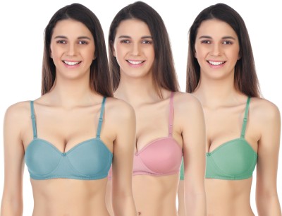 LERISHA Women Push-up Lightly Padded Bra(Multicolor)