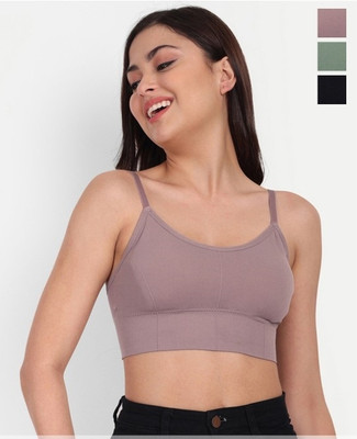 Moda Rapido Women Everyday Lightly Padded Bra(Multicolor)