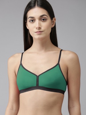 samvar Veni Bra Women Minimizer Non Padded Bra(Green)