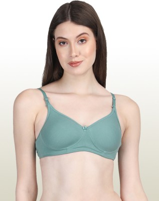 FiveFlag Women Push-up Lightly Padded Bra(Light Green)