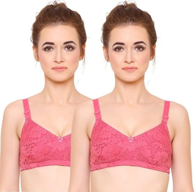 KDG TREADS Women Push-up Non Padded Bra(Pink)