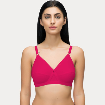 Arise Beauty Women Everyday Non Padded Bra(Pink)
