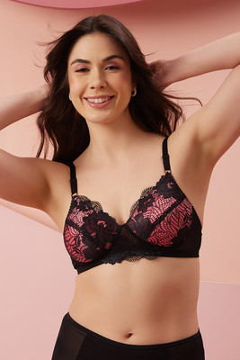 Clovia Women Full Coverage Lightly Padded Bra(Black)