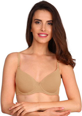 JOCKEY Women T-Shirt Heavily Padded Bra(Beige)