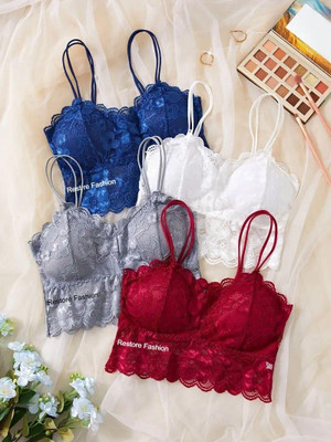 Restore Fashion 862 Women Full Coverage Lightly Padded Bra(Multicolor)