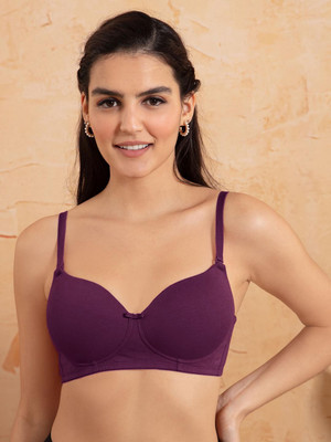 Nakshu 1N2030B Women Push-up Lightly Padded Bra(Purple)