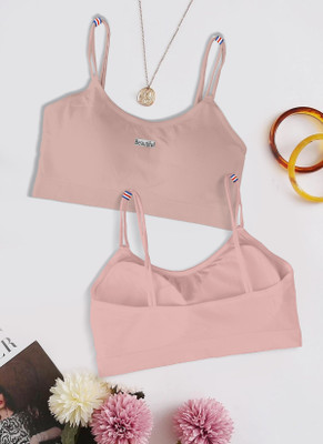 NAGARVEL CREATION 2122-LIGHTPINK-PINK-P02-30 Women Everyday Lightly Padded Bra(Multicolor)