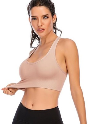 Full coverage Bra For Women Women Sports Lightly Padded Bra(Pink)