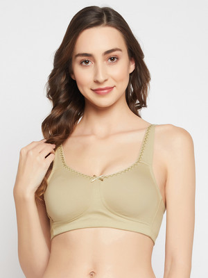 Clovia Women Full Coverage Non Padded Bra(Beige)