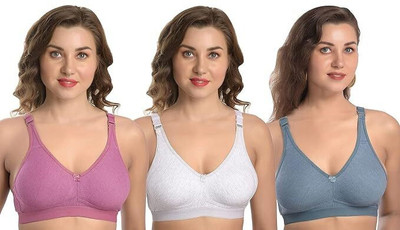 jd fashion jtd12 Women T-Shirt Non Padded Bra(Multicolor)