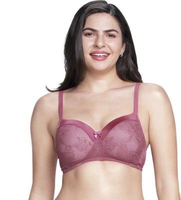 Amante Women Full Coverage Lightly Padded Bra(Purple)