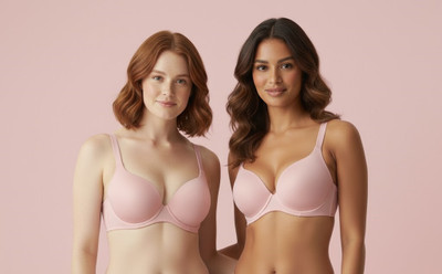 F-more PUSH UP Women Push-up Heavily Padded Bra(Pink)