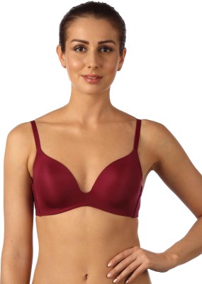 Triumph Women T-Shirt Lightly Padded Bra(Red)