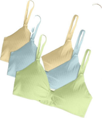 REVAFAB Women Push-up Lightly Padded Bra(Multicolor)
