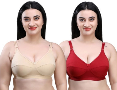 Oumar Bibi Women Full Coverage Non Padded Bra(Multicolor)