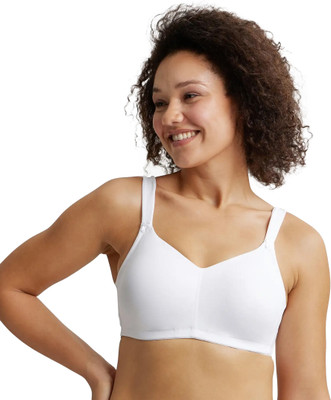 JOCKEY ES13 Women Bralette Non Padded Bra(White)