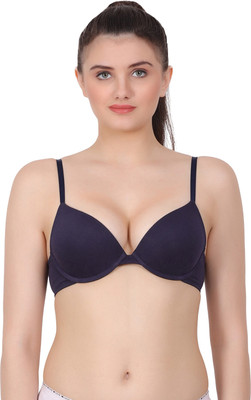 AMOUR SECRET Women Everyday Lightly Padded Bra(Dark Blue)
