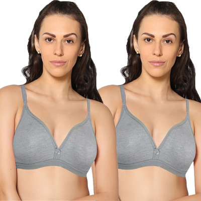 Eden Women Sports Non Padded Bra(Grey)